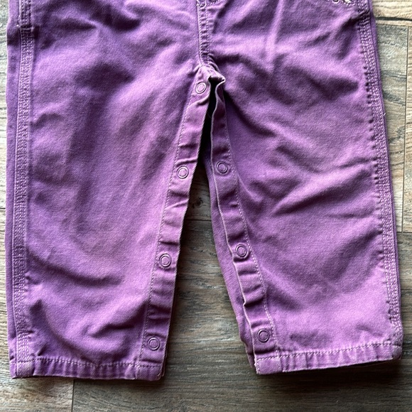 Carhartt Purple Overalls size 18 months - Picture 4 of 6
